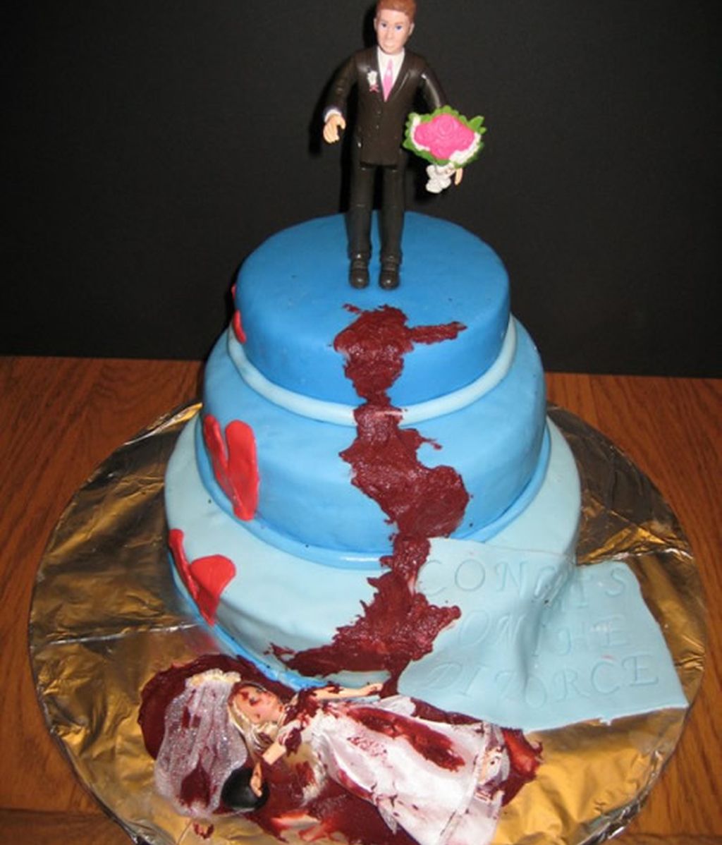 Las mejores tartas para celebrar tu divorcio, en imágenes / RiotDaily