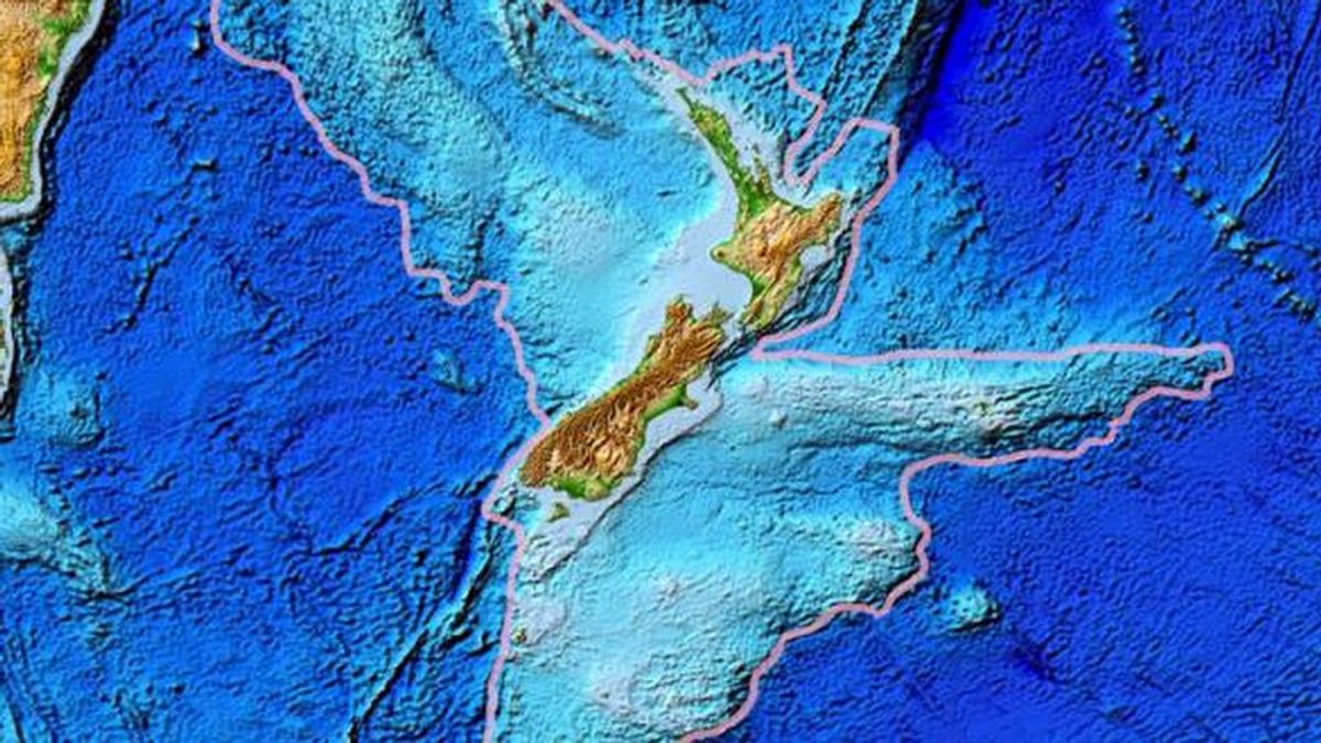 Zealandia, el séptimo continente de la Tierra sumergido por agua por un terremoto masivo súper lento