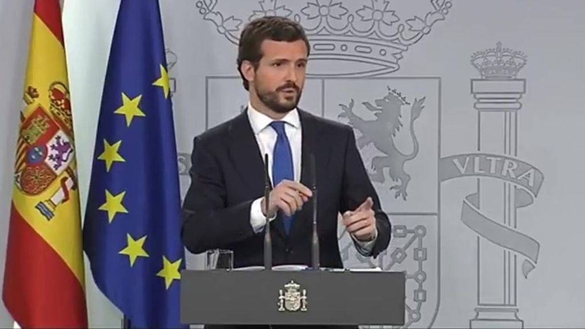Casado ofrece a Sánchez un "compromiso por España" a cambio de no aplicar su programa electoral