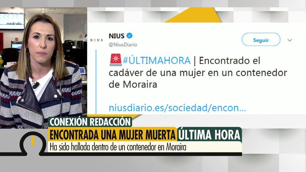 Última hora: encontrado el cuerpo de una mujer en un contenedor de Moraira