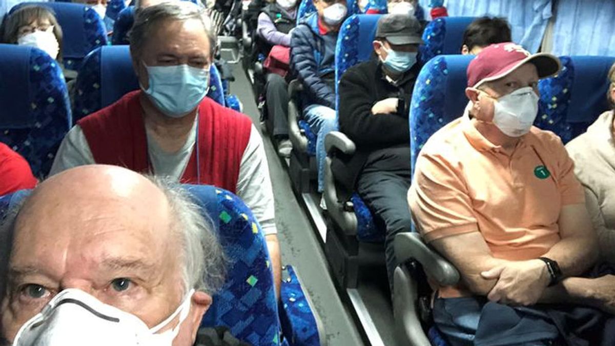 Coronavirus a bordo de un crucero en Japón:  14 estadounidenses son evacuados con el  COVID-19