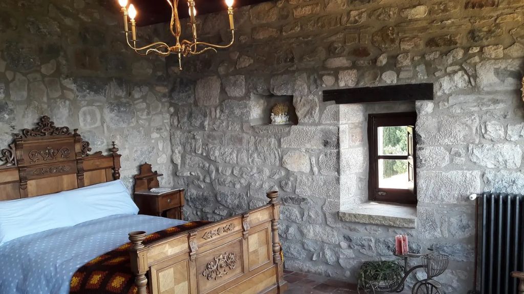 castillo medieval en alquiler dormitorio