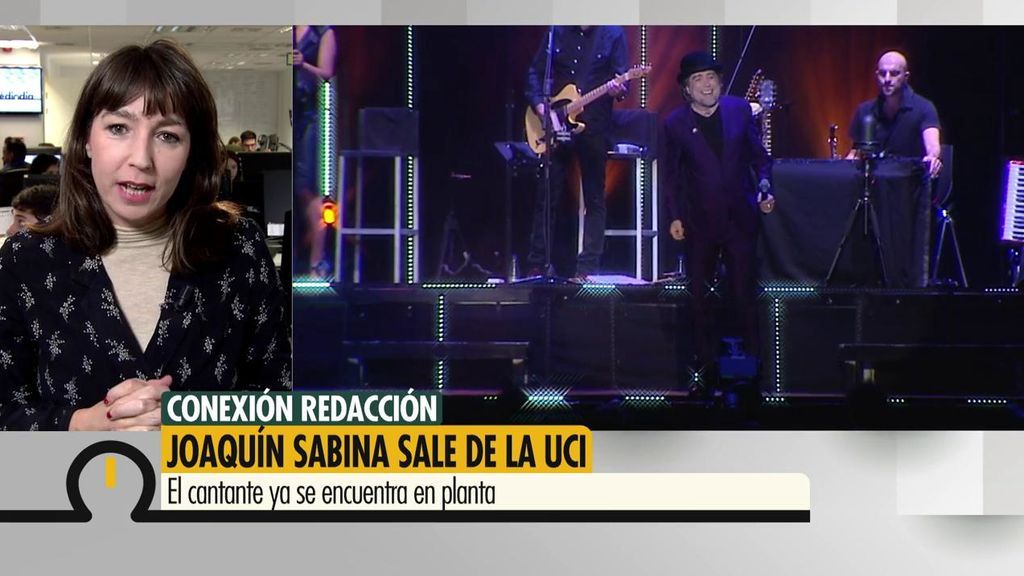 Ya Es Mediodía Joaquín Sabina Sale De La Uci Telecinco