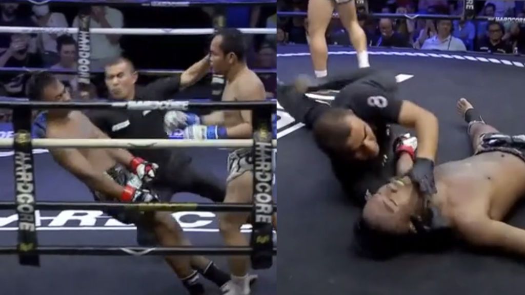El árbitro que salvó la vida a Neymar tras estar a punto de romperse la cabeza durante una pelea de Muay Thai El árbitro que salvó la vida a Neymar tras estar a punto de romperse la cabeza durante una pelea de Muay Thai