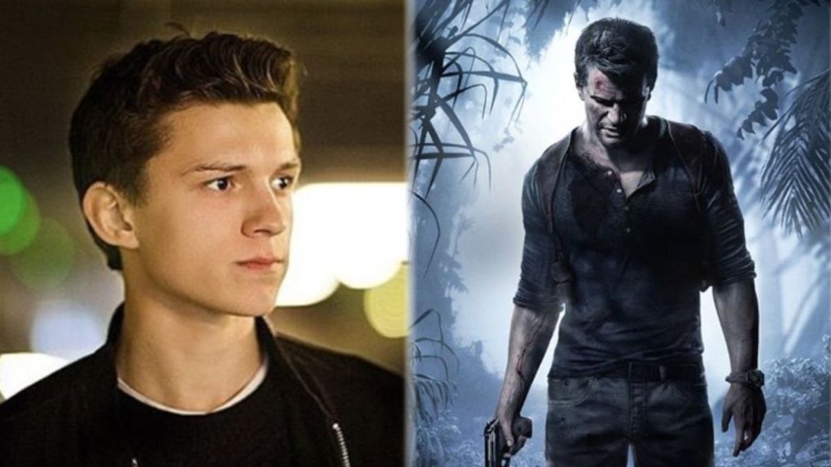 Tom Holland y Uncharted 4