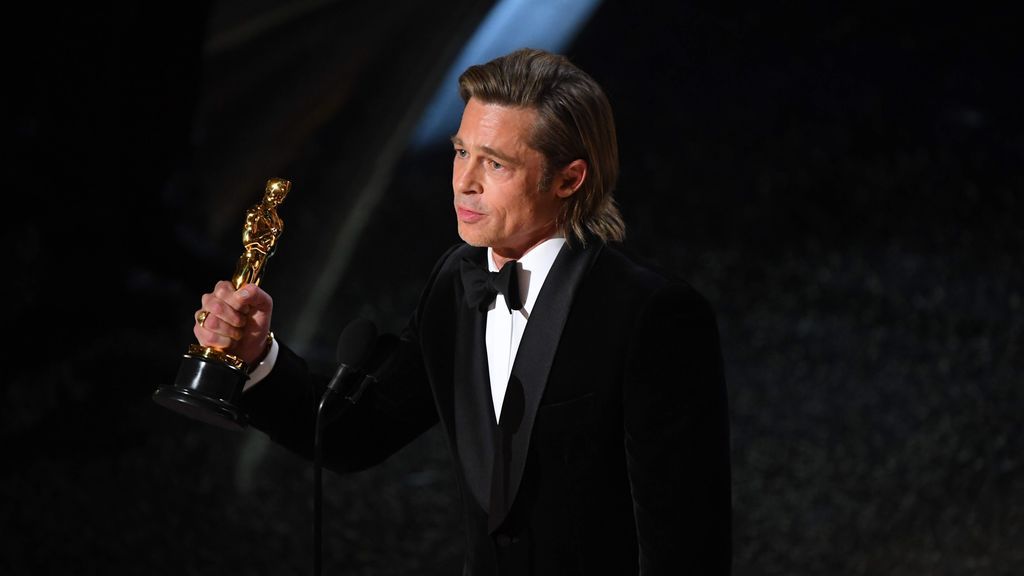 Brad Pitt, durante su discurso en los Oscar 2020