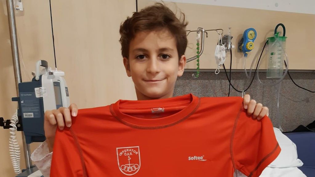 Tiago es un apasionado del fútbol