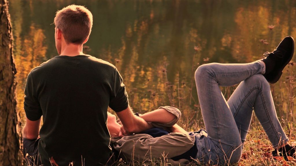 pareja enamorada