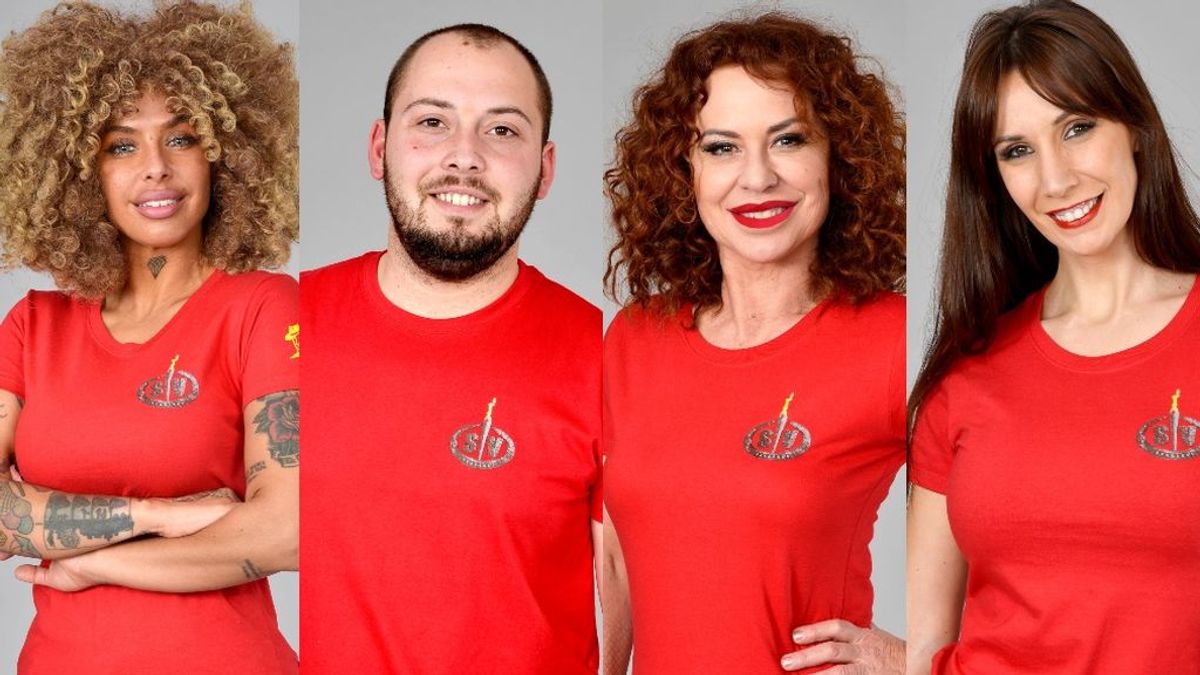 Yiya, José Antonio, Vicky y Fani, nominados de 'Supervivientes 2020'