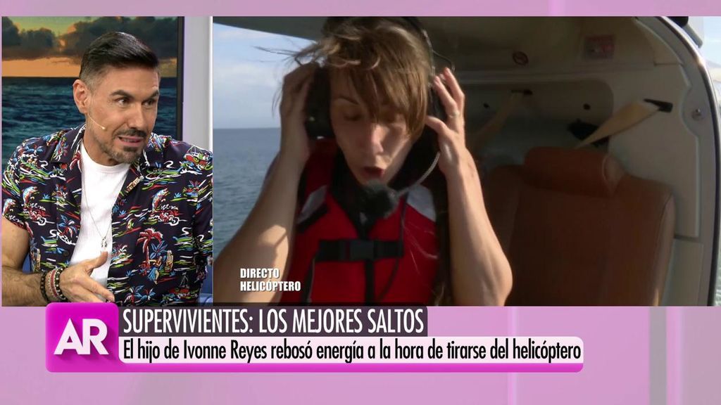 El ranking de saltos de 'Supervivientes 2020' que hacen los colaboradores de 'AR'