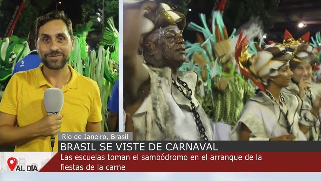 Río de Janeiro recibe el carnaval a ritmo de samba: siete millones de personas disfrutarán de esta fiesta