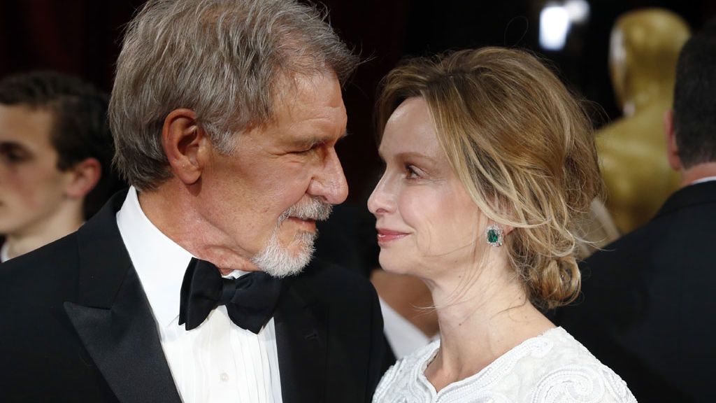 Harrison Ford y Calista Flockhart, en 2014