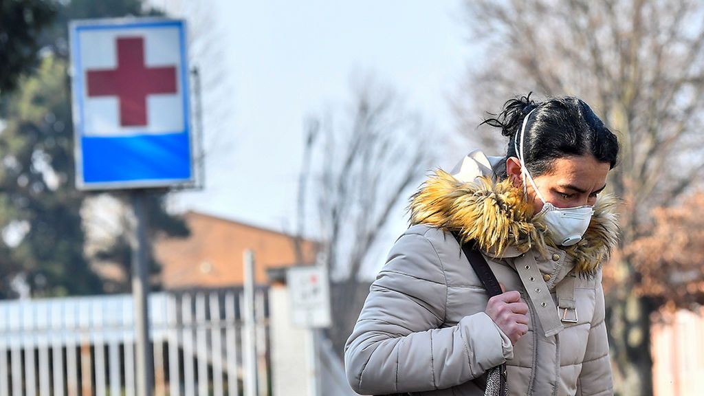 La ruta del coronavirus de China a Italia La ruta del coronavirus de China a Italia