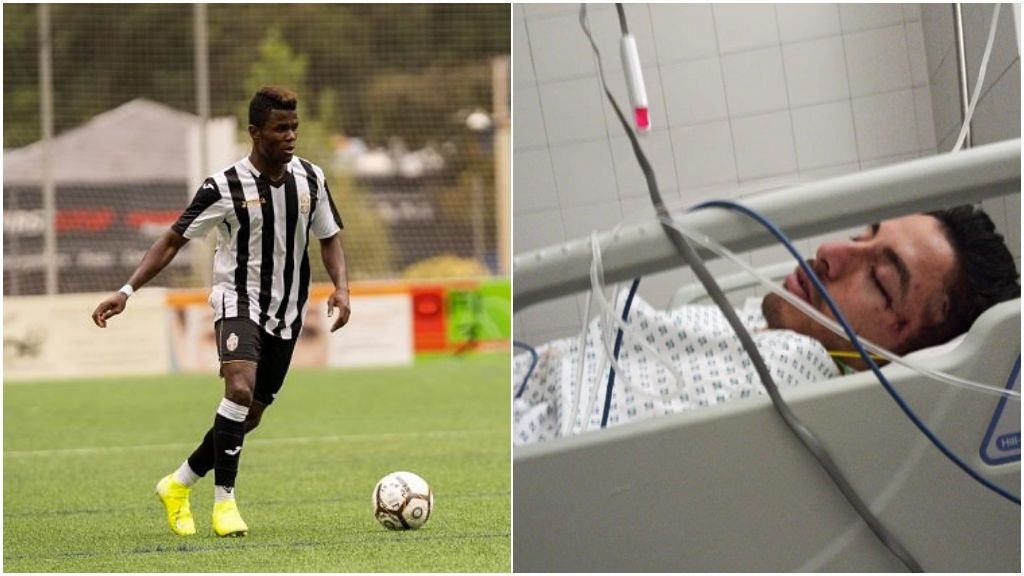 Detienen a un futbolista tras pegarle una patada en la cabeza a un rival: "Pensé que lo había matado" Detienen a un futbolista tras pegarle una patada en la cabeza a un rival: "Pensé que lo había matado"