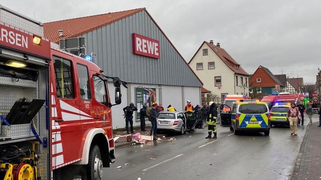 Atropello múltiple durante un desfile de Carnaval en Alemania