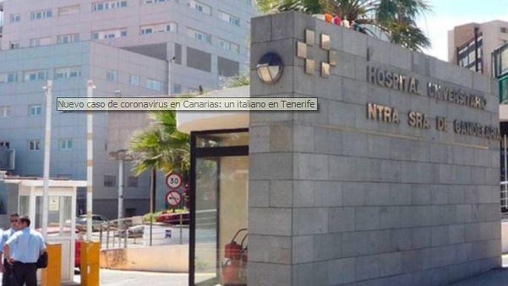 Un médico italiano, positivo por coronavirus en Tenerife Un médico italiano, positivo por coronavirus en Tenerife