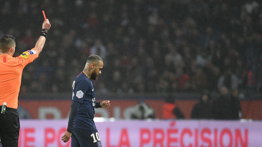 Dudas sobre la expulsión de Neymar