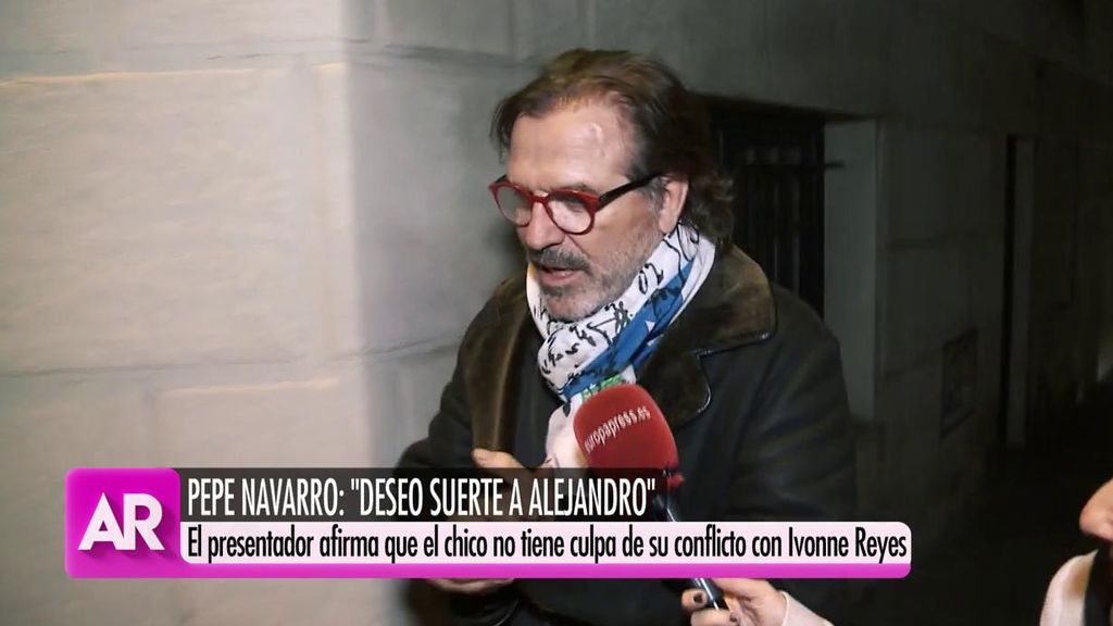 Pepe Navarro vuelve a pronunciarse de la paternidad de Alejandro Reyes: “Yo con el pobre niño no me quiero meter, que tenga suerte”