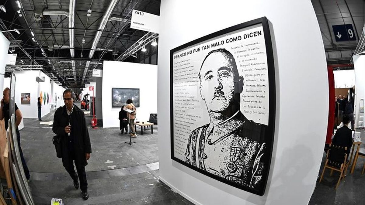 La obra más polémica de ARCO: ‘Franco no era tan malo como dicen’