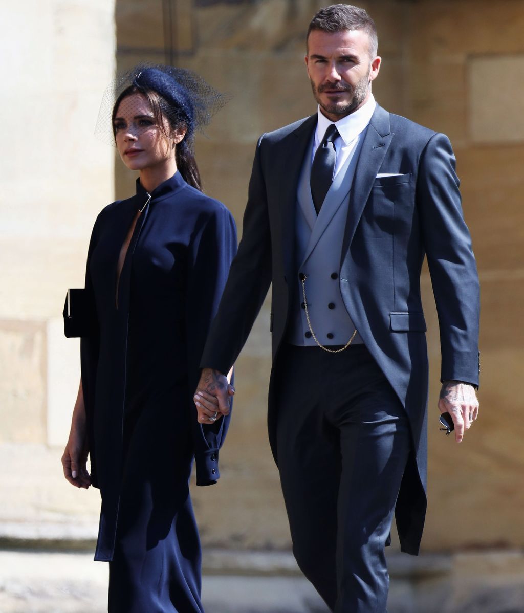 Victoria y David Beckham