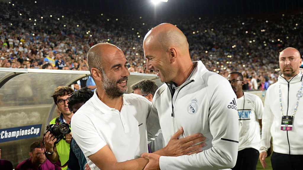 Zidane vuelve a elogiar a Guardiola: "Ha demostrado que es el mejor entrenador del mundo"