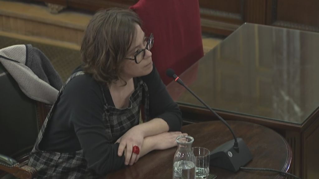 Eulalia Reguant se negó a contestar a Vox en el Supremo