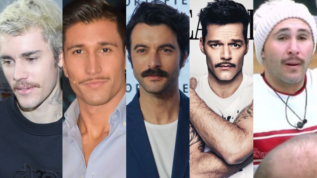 Mostachos célebres: El bigote se pone de moda entre los famosos