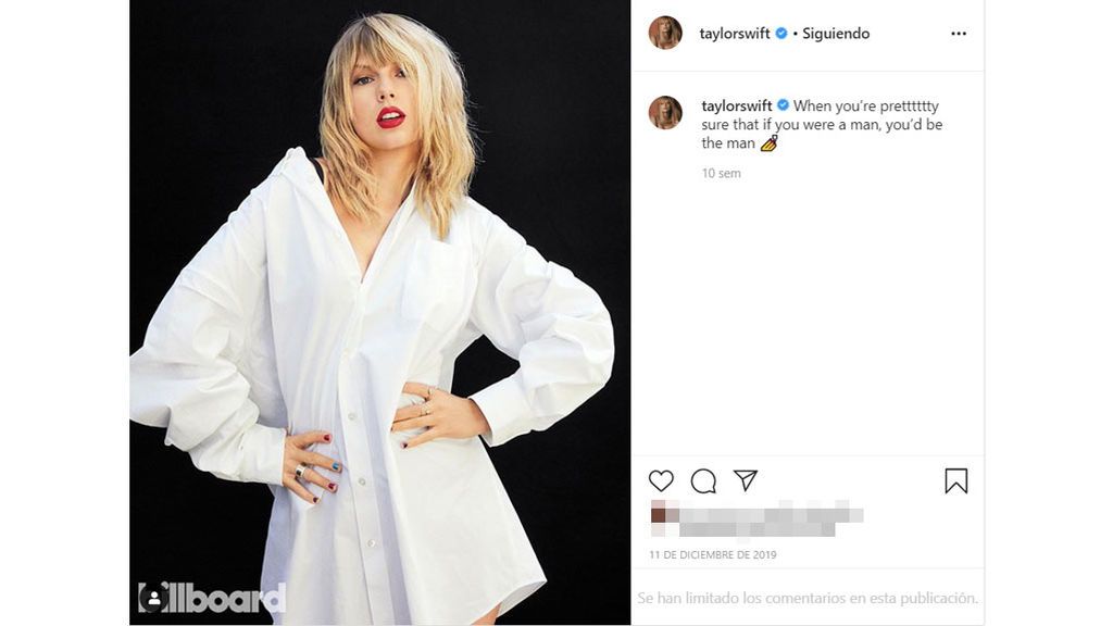 Taylos Swift, con corte 'shag'
