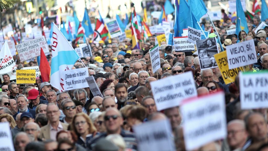 Las pensiones baten récord aunque la igualdad sigue estando muy lejos