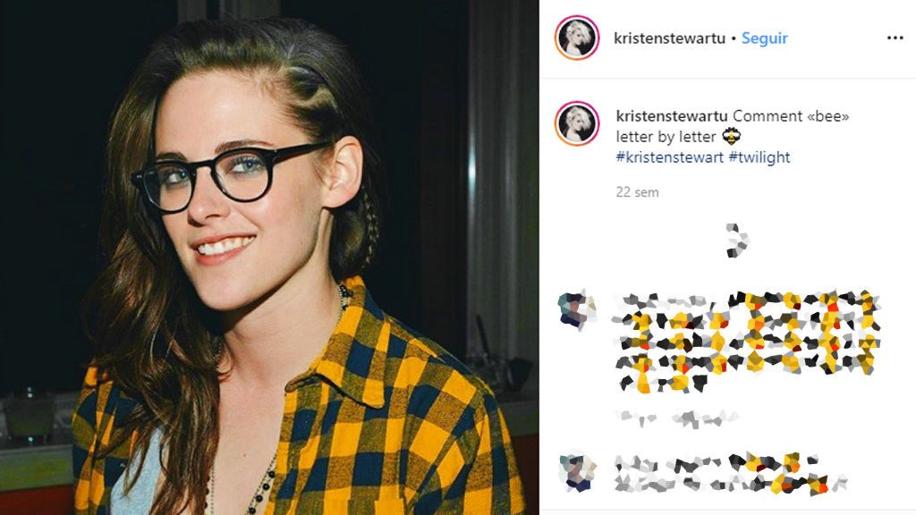 Fuente: Instagram de @kristenstewartu