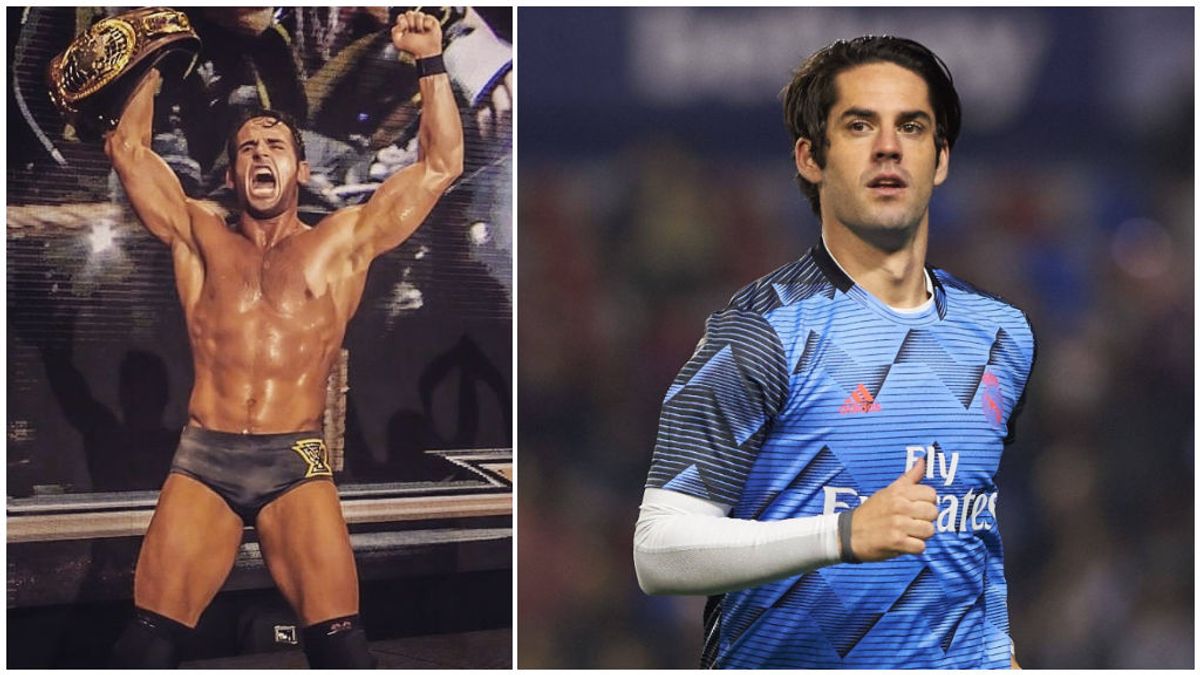 El desprestigio que sintió un luchador de la WWE cuando le compararon con Isco: "Soy mucho más guapo que él" El desprestigio que sintió un luchador de la WWE cuando le compararon con Isco: "Soy mucho más guapo que él"