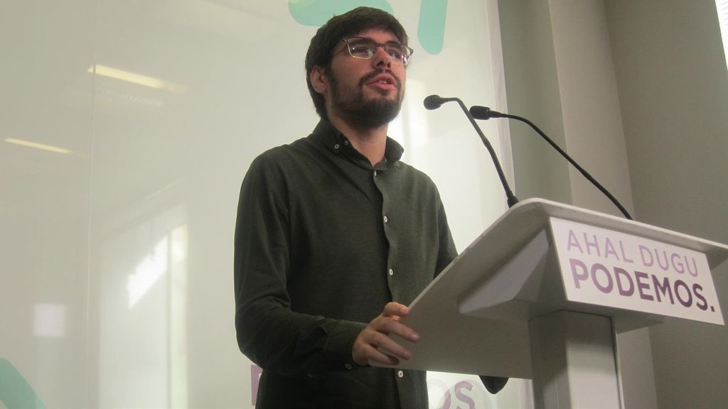 Lander Martínez dimite como secretario general de Elkarrekin Podemos Lander Martínez dimite como secretario general de Elkarrekin Podemos