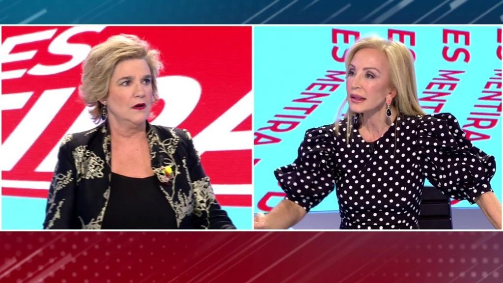 Nuevo cara a cara entre Carmen Lomana y Pilar Rahola