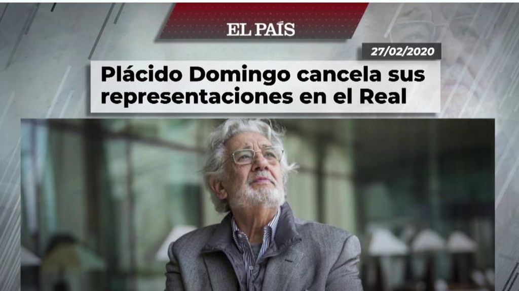 Placido Domingo cancela sus actuaciones en el Teatro Real