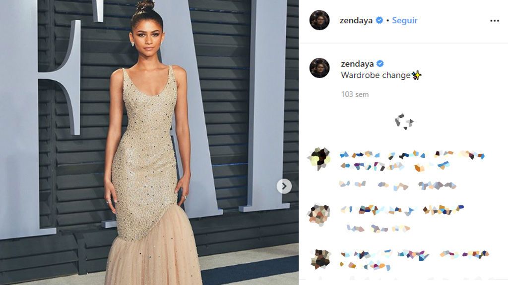 Fuente: Instagram de @zendaya