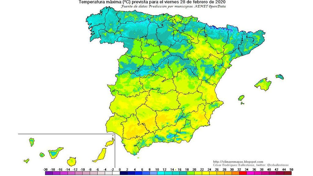 calor viernes