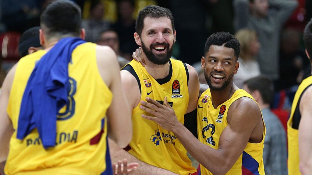 Mirotic mete la mejor canasta de la temporada en Moscú para dar el triunfo al Barça ante el CSKA