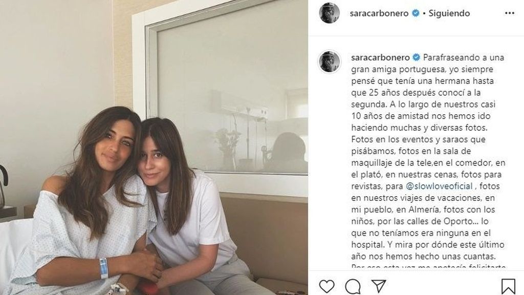 El recuerdo inédito de Sara Carbonero durante su estancia en el hospital