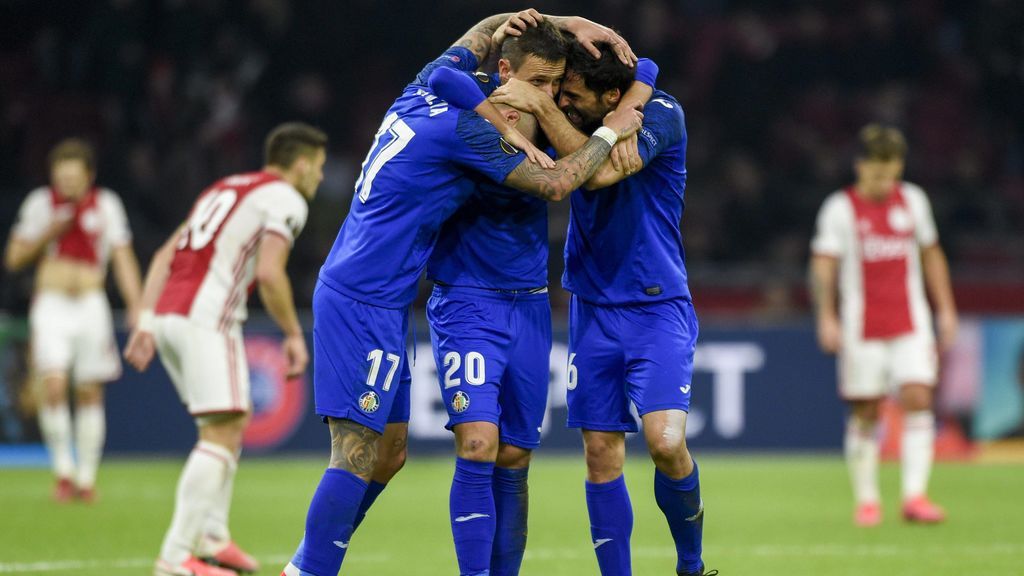 El Getafe se carga al Ajax y no quiere despertar del sueño en la Europa League