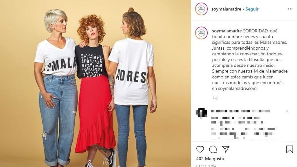 Algunas prendas que se venden en la tienda de 'Soy Mala madre'