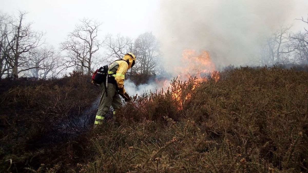 Asturias activa su fase de emergencia por 23 incendios