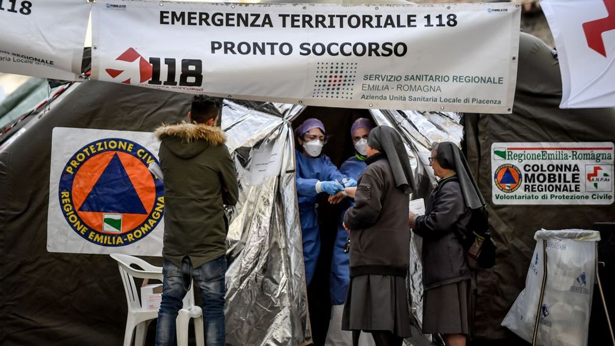 Italia confirma ocho nuevas muertes y un millar más de infectados por el nuevo coronavirus