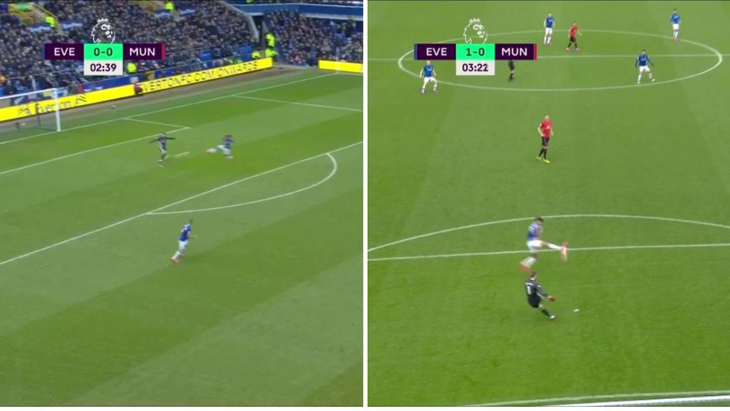 La cantada de De Gea ante el Everton: el portero español no podía ni creérselo