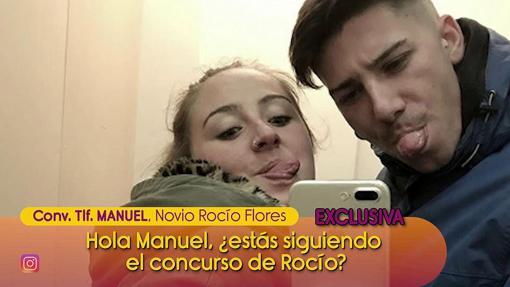 Primeras palabras del novio de Rocío Flores: "Si 'Supervivientes' es su ilusión Si es su ilusión, yo siempre estoy con ella"