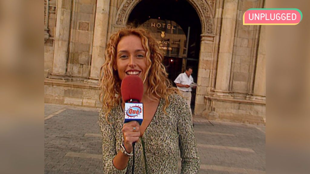 Emma García: su debut como reportera en '¡Qué punto!'