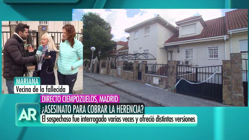 Una vecina de Ciempozuelos habla sobre el presunto asesinato de una anciana de 83 años