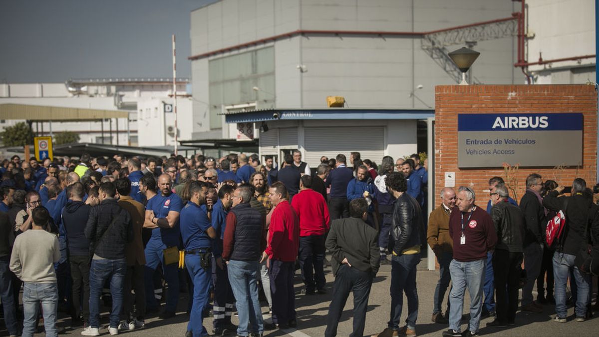 Los despidos de Airbus afectarán a 370 empleados en Madrid y a 260 en Andalucía Los despidos de Airbus afectarán a 370 empleados en Madrid y a 260 en Andalucía