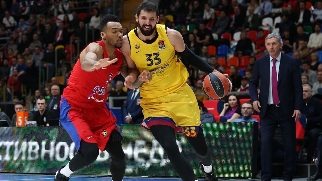 La canasta ganadora de Mirotic y el mate de Youssoupha Fall entre las mejores jugadas del mes en la Euroliga