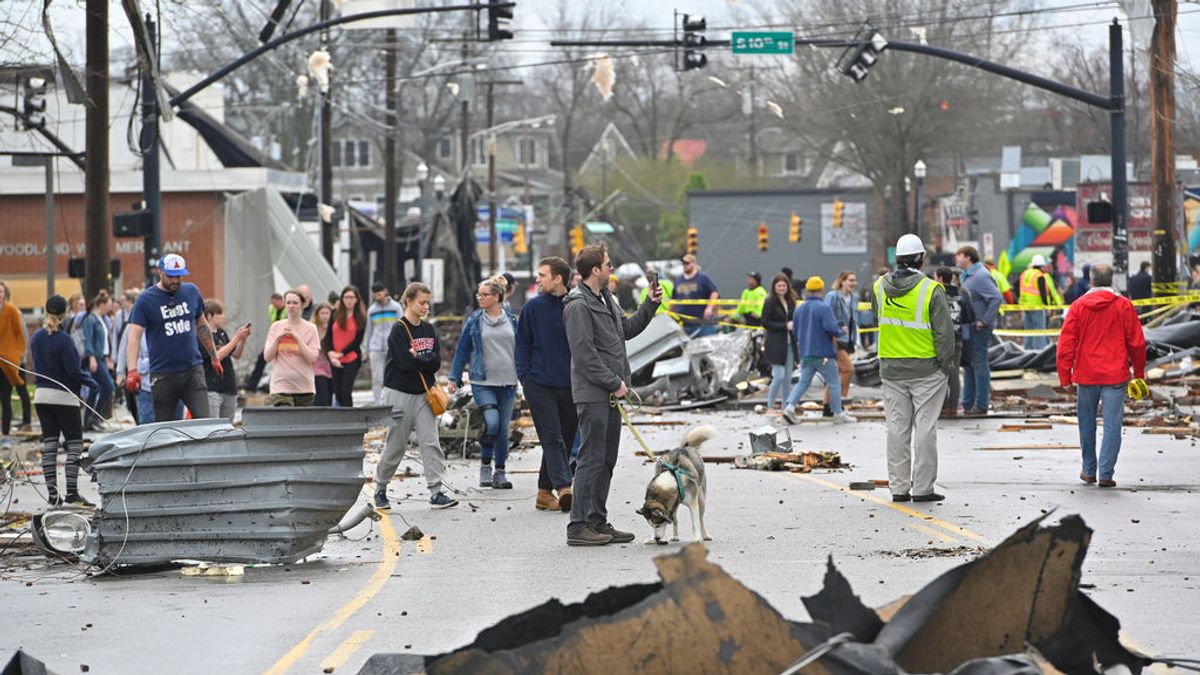 La temporada de tornados se adelanta en la ciudad natal de Miley Cyrus: "Cuánto daño están haciendo"