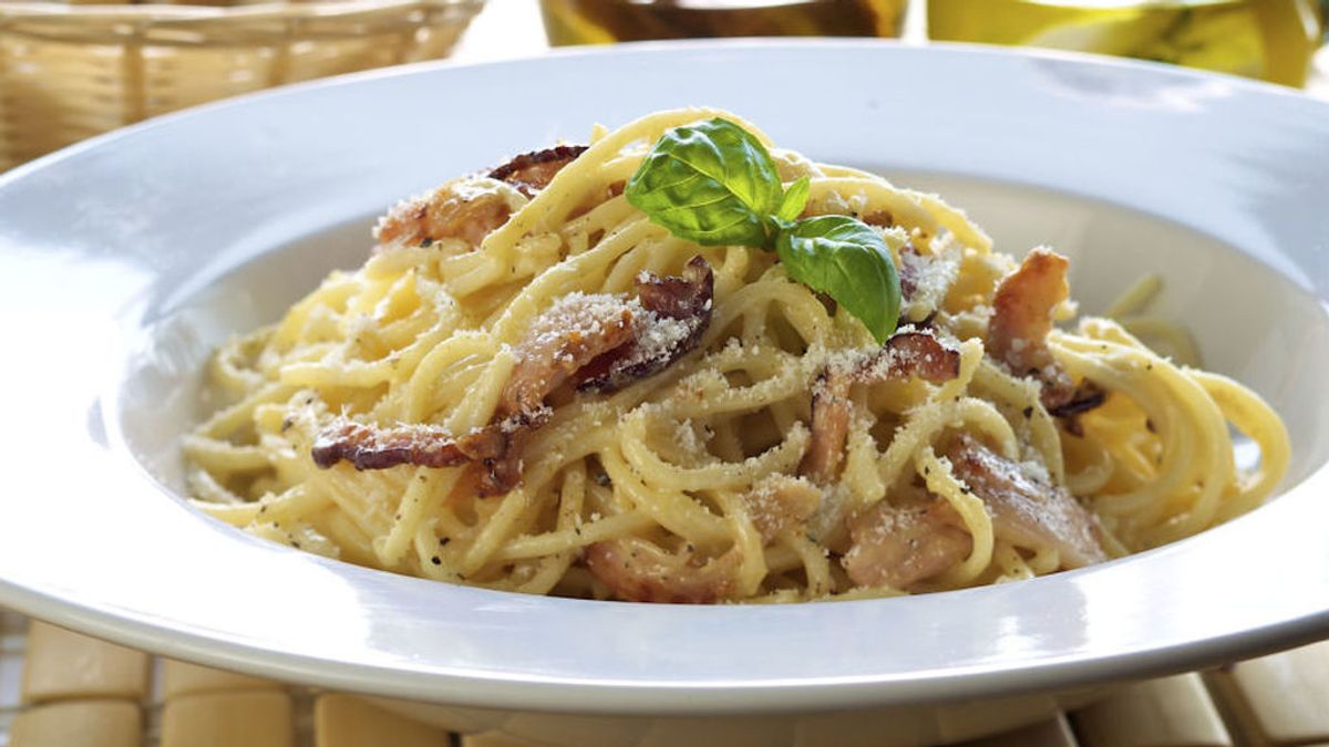 La pasta con champiñones también será una buena idea para dar de cenar a nuestros hijos.